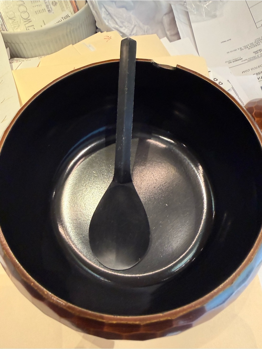 Japanese Lacquered Rice Server - Picture 8 of 8